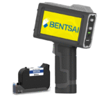 بينتساي طابعة نافثة للحبر محمولة BT-HH6205B المطورة مع قدرة تحمل طويلة 16 ساعةوالارقام والتاريخ واللوجو والرمز الشريطي ورمز الاستجابة السريعة وطباعة على البلاستيك والورق