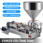 ماكينة تعبئة سوائل لزج نص الي 2 راس - الصورة 3