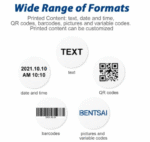 Bentsai B35 1 Inch (25.4mm) Print Height طابعة بنتساي المحموله واحد انش - الصورة 3